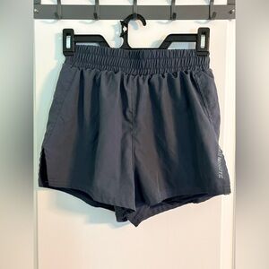 Women's Charcoal Gray Athletic Shorts